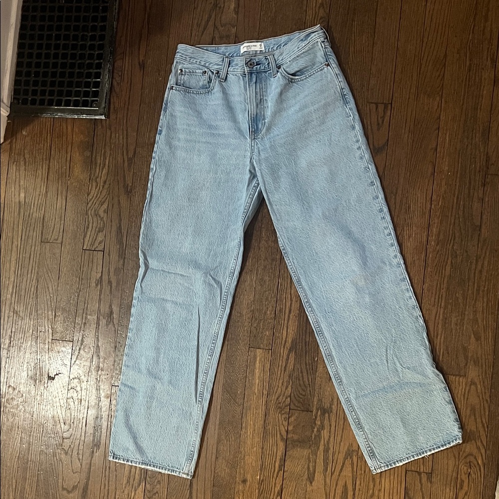 Abercrombie Loose High Rise Jean